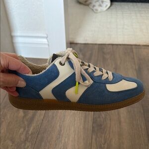 Blue and White Casual Sneakers size 39